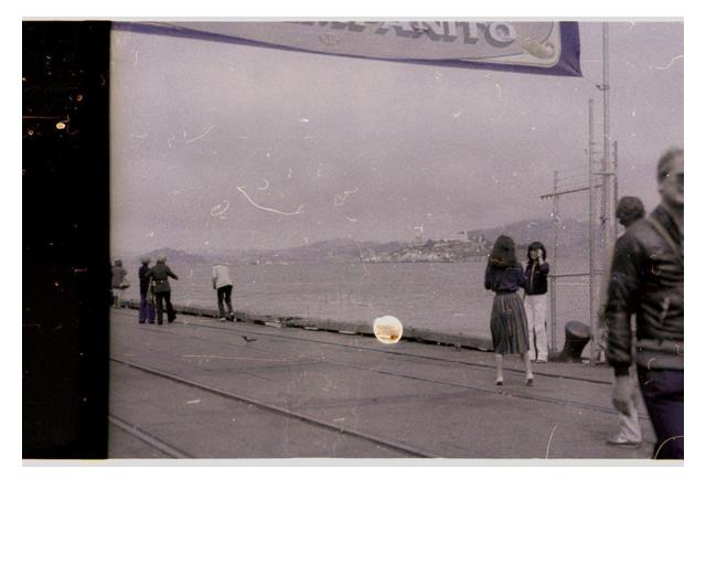 Alcatraz in the background